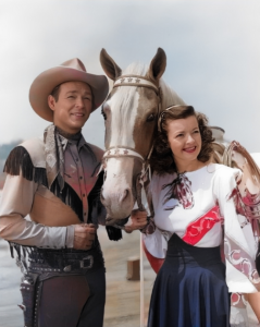 “Ageless Charm: Roy Rogers Captivates Hearts with Enduring Handsomeness ...